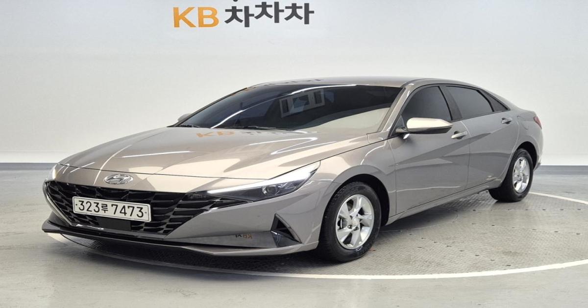 Buy Used 2021 HYUNDAI AVANTE (CN7) - LOTTE AUTOGLOBAL